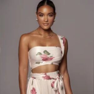 JLUXLABEL IVORY LILETTE TOP